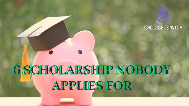 scholarship nobody applies for