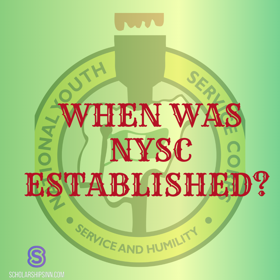 when was NYSC established