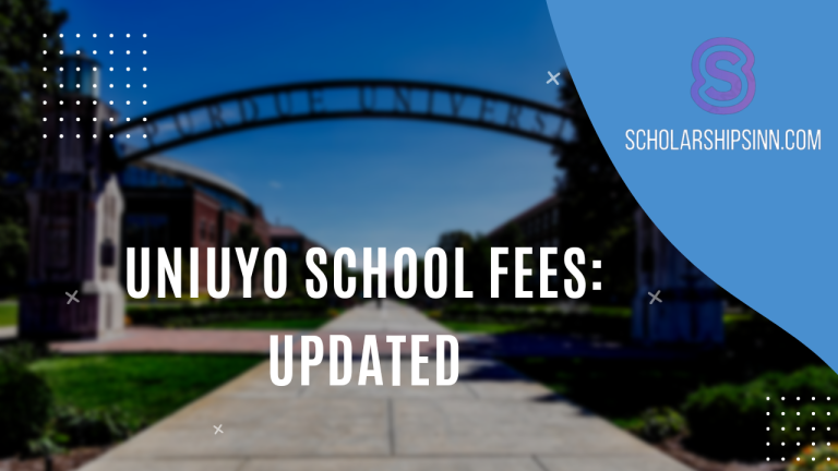 UNIUYO School Fees
