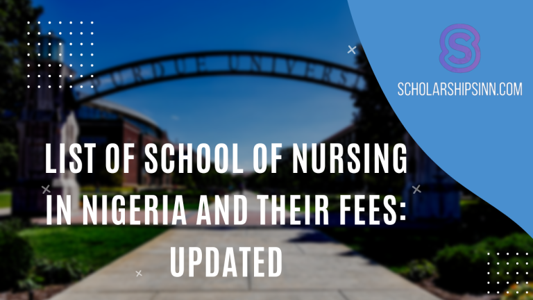 List of School of Nursing in Nigeria and their Fees