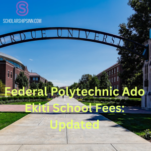 Federal Polytechnic Ado Ekiti School Fees