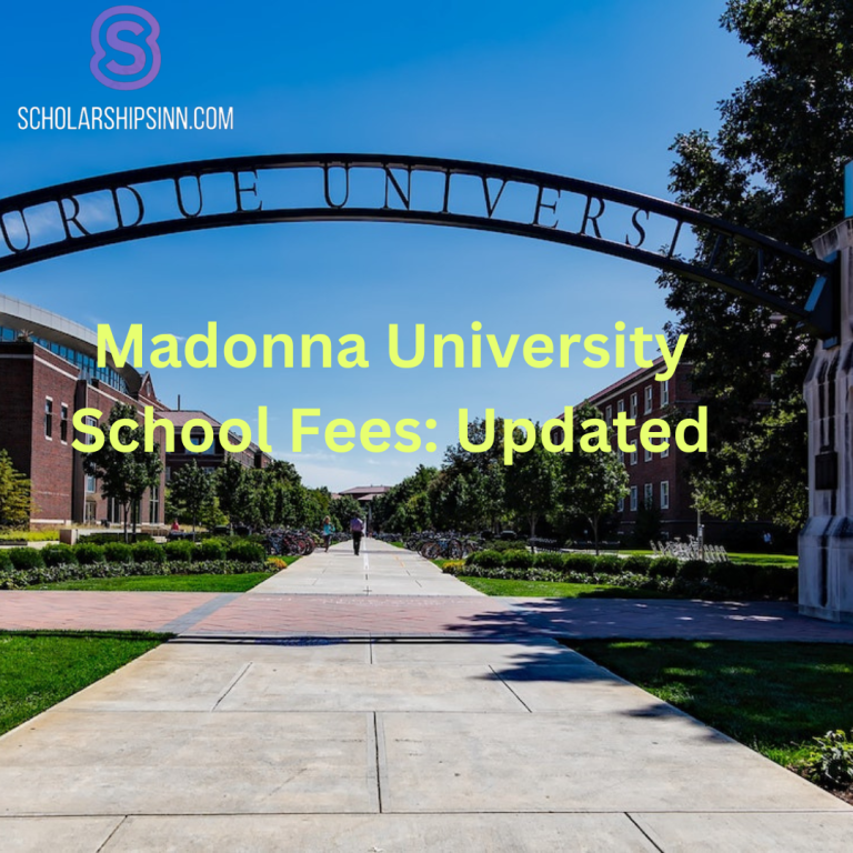 Madonna University school fees