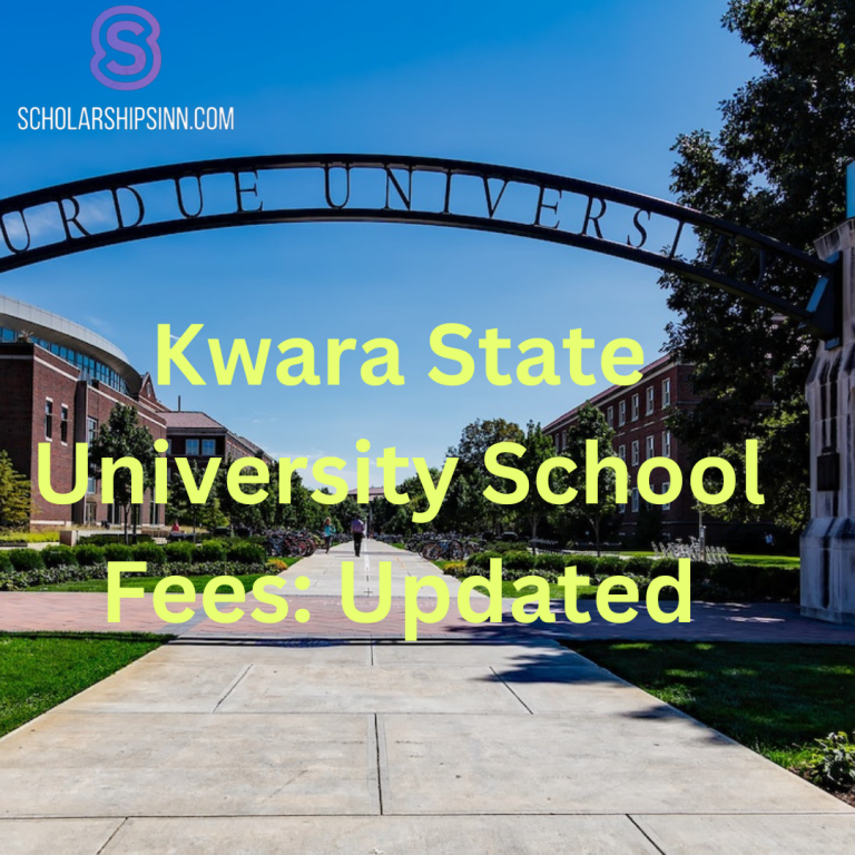 Kwara State University school fees