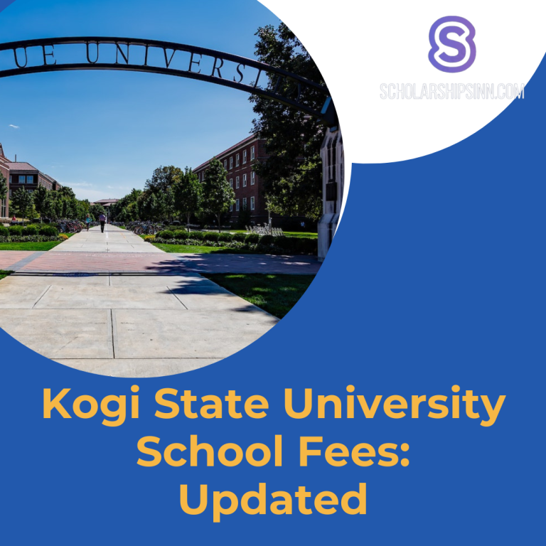 Kogi State University school fees